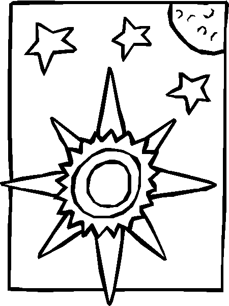 pictures of stars to color