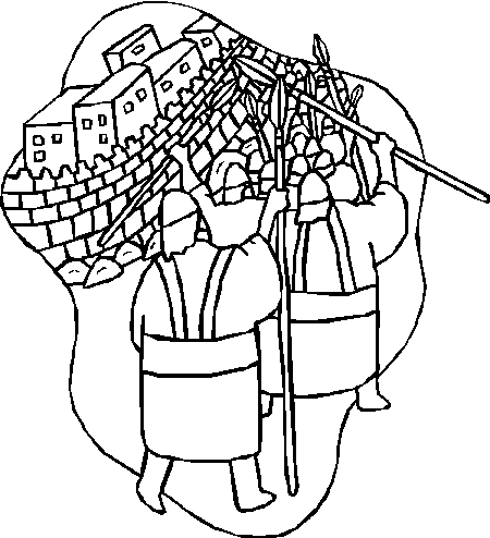 Jericho Coloring Pages